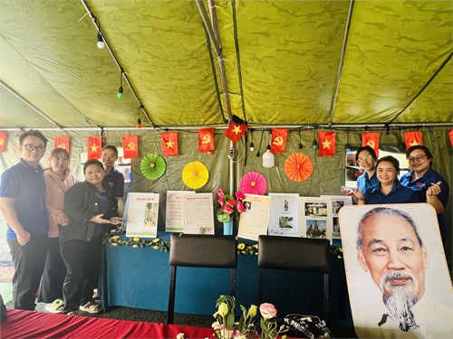 Hỗ trợ trang trí Hội trại tòng quân năm 2024